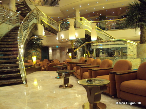 The Atrium, 5th Floor, where my room was located!