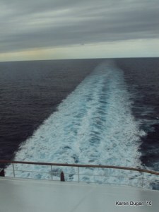 We left a trail as far as the Horizon!