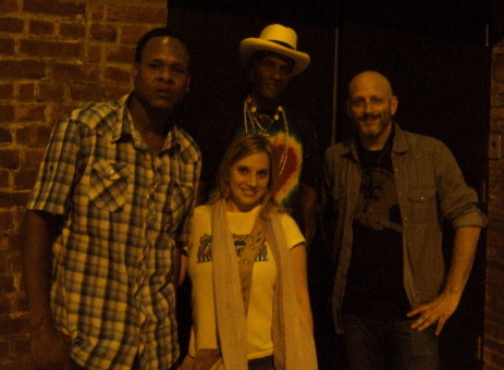 Corey Henry, Cyril Neville and Ben Ellman of Galactic! (06.03.10)
