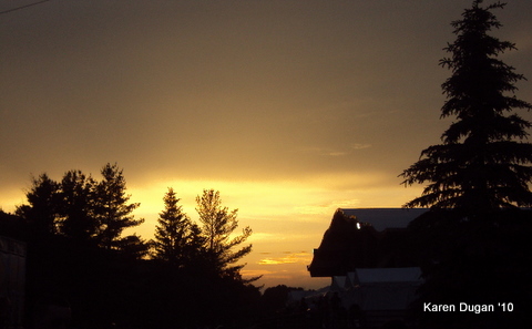 Here's that sunset :) SO lovely!