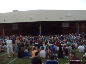 Checkin out the lawn...