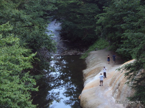 View from the "Ho Chi Mhin Trail" @ SPAC
