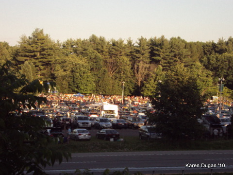 View of Lot from Shakedown Bridge