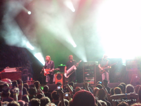 Page raged a Keytar during Encore