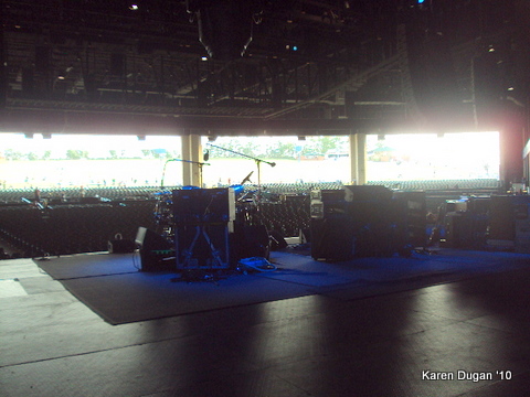 Phish's Stage! (Sorry so dark)