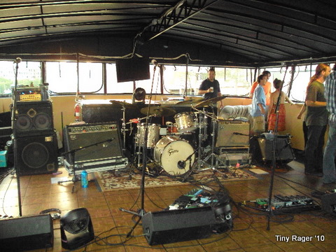 Stage prior to show...