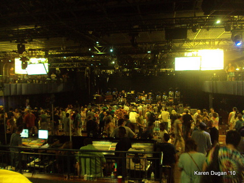 As the venue empties....