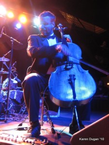 Sam Bass on Cello @ Brooklyn Bowl