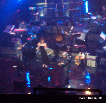 Elvis Costello, Karen Elson and someone else