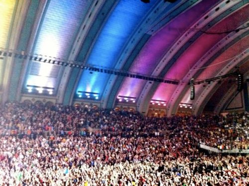 The inside of the gorgeous Boardwalk Hall