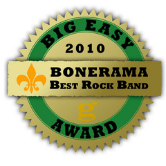 Bonerama 2010 Best Rock Band Award