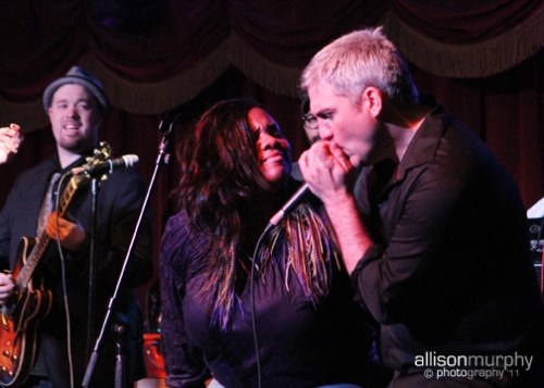 Taylor Hicks & Lenesha Randolph @ 2011 Bowlive
