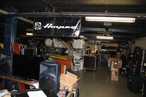 Instruments everywhere, of all kinds. 