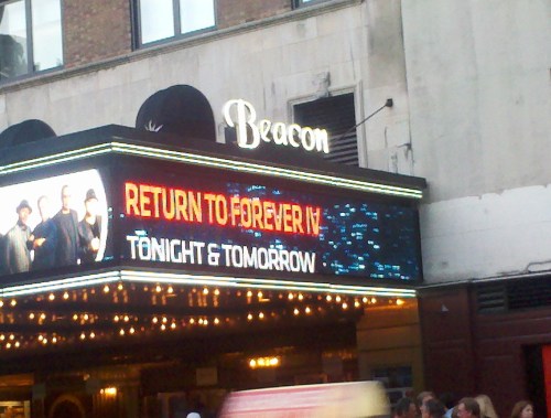 The Beacon Theater marquis