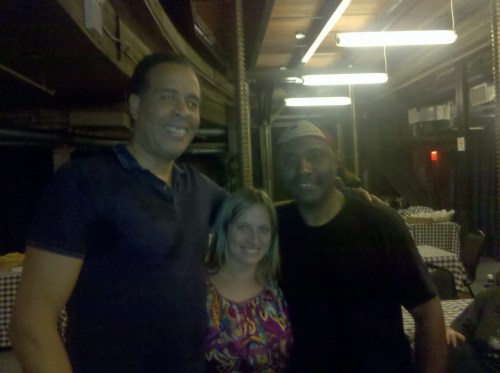 Clarke, myself and White