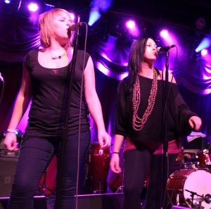 Mel Flannery and Alicia Chakour ~ Pic by Josh Raskin