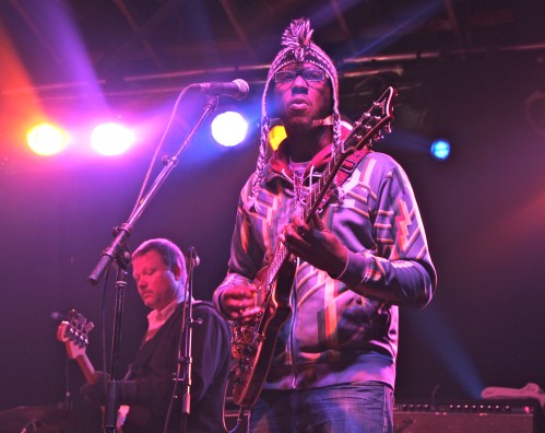 DJ William with Karl Denson's Tiny Universe ~ Pic by Josh Raskin