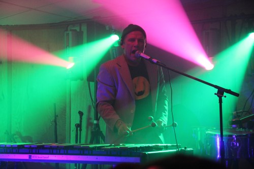 Mike Dillon on Vibraphone ~ Pic by Josh Raskin