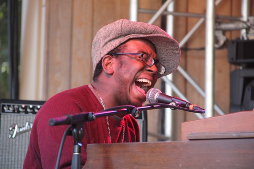 Nigel Hall tearing shit up! ~ Pic by Josh Raskin