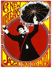 Jazzfest 1975 Historic Poster