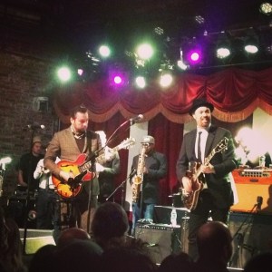 Eddie Roberts and Eric Krasno: Photo Courtesy of TinyRager's phone! 