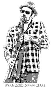 Ryan Zoidis Fan Club TeeShirt Print Courtesy of Chris Zegers